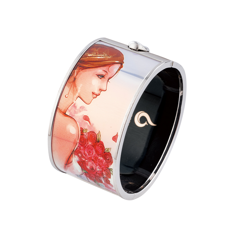 PET材质定制图片手镯40mm PET040