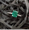 绿色宝石戒指 RTB009